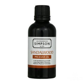 Масло до гоління Alexander Simpson Sandalwood Pre-Shave Oil 4151 фото