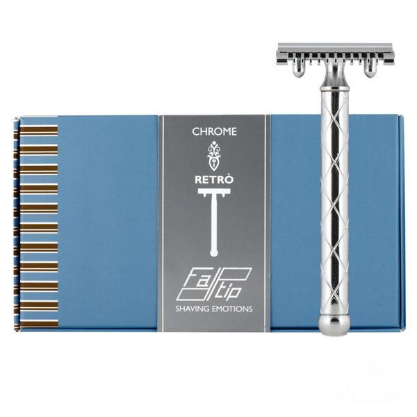 Станок для бритья Т-образный Fatip Retro Chrome 2497 фото
