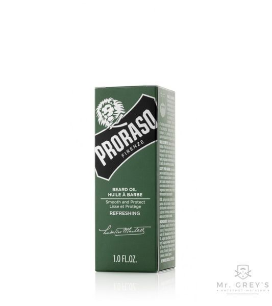 Масло для бороди Proraso Refreshing 30ml 3801 фото