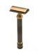 Станок для бритья Т-образный Pearl SHD-27 Antique Brass Closed Comb 5401 фото 4