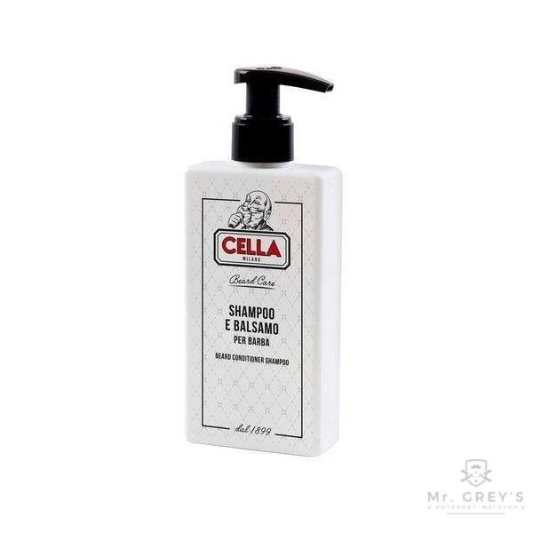 Шампунь - кондиціонер для бороди Cella Conditioner Beard Shampoo 200ml 3368 фото