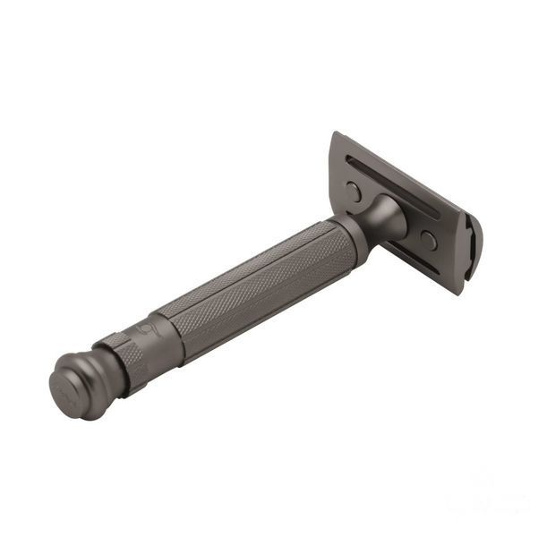 Станок для бритья Т-образный Pearl L-55 Graphite Black Closed Comb 5742 фото