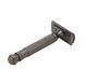 Станок для бритья Т-образный Pearl L-55 Graphite Black Closed Comb 5742 фото 4