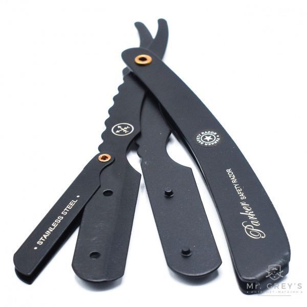 Небезпечна бритва Parker SRXBLK Professional Barber Razor 5288 фото