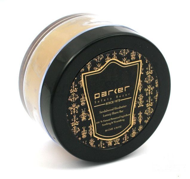 Мило для гоління Parker Sandalwood & Shea в банці 844 фото