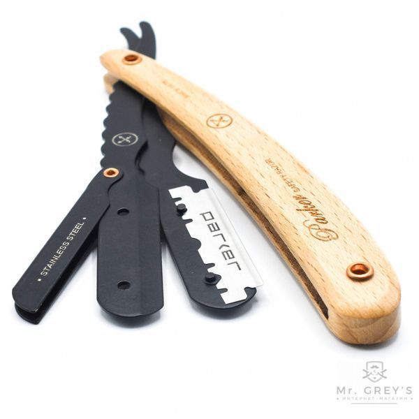 Опасная бритва Parker SRPBA Professional Barber Razor 5291 фото