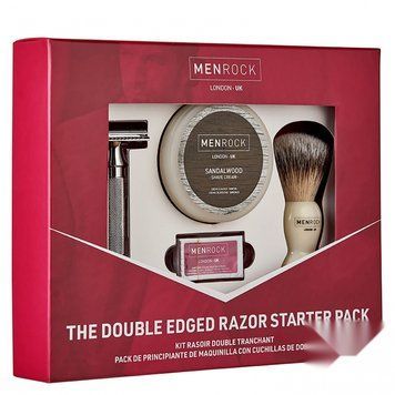 Подарочный набор Men Rock Double Edged Razor Starter Pack 4521 фото