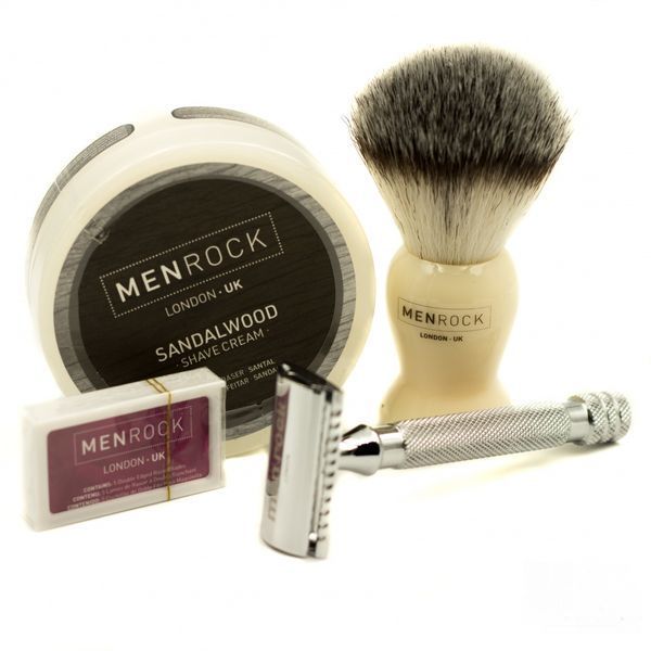 Подарочный набор Men Rock Double Edged Razor Starter Pack 4521 фото