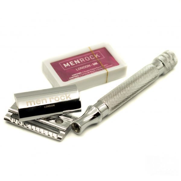 Подарочный набор Men Rock Double Edged Razor Starter Pack 4521 фото