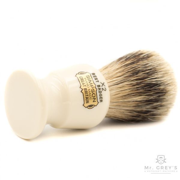 Помазок для гоління Simpson Commodore X2 Best Badger 4138 фото