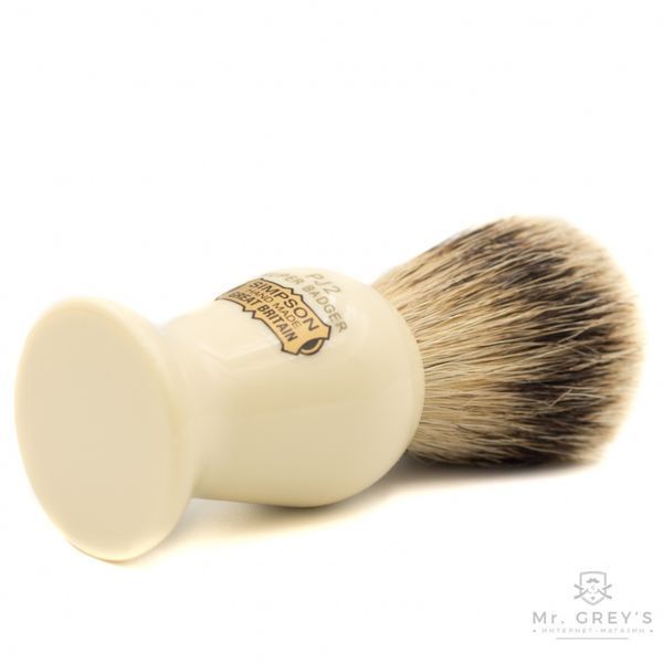 Помазок для гоління Simpson Persian Jar PJ2 Super Badger 2551 фото