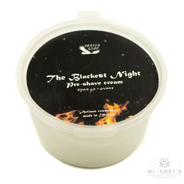 Крем до гоління The Blackest Night Areffa Soap 4813 фото