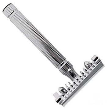 Станок для бритья Т-образный Fatip Piccolo Chrome Slant Open Comb 5825 фото