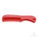 Гребень для усов и бороды Edwin Jagger Moustache & Beard Comb, red 3013 фото 2