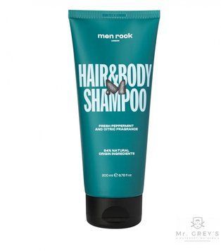 Шампунь Men Rock Hair&Body Shampoo, 200ml 5435 фото