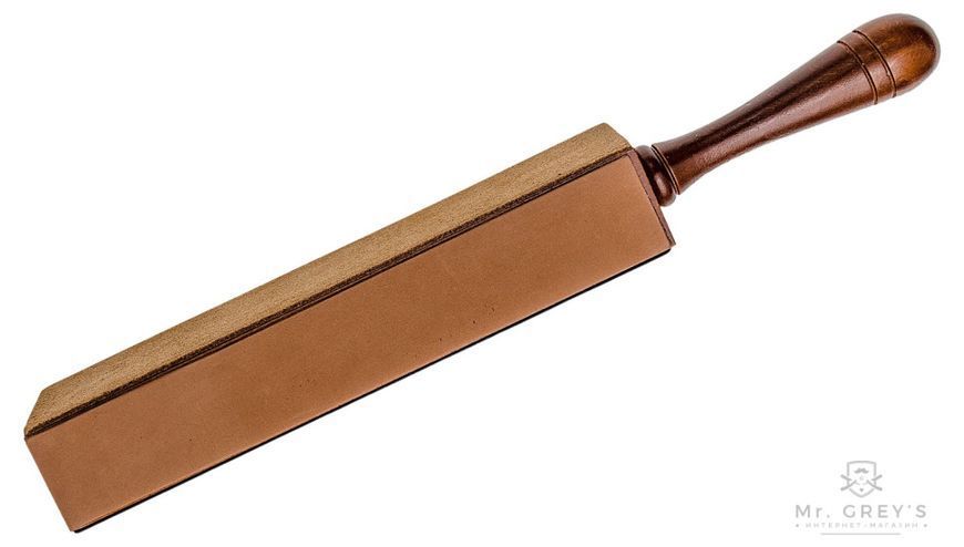 Строп для правки небезпечної бритви Thiers Issard 4 Sided Leather Paddle Strop 444 2729 фото