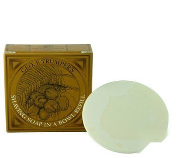 Мыло для бритья Geo F Trumper Coconut Oil Hard Shaving Soap 4350 фото