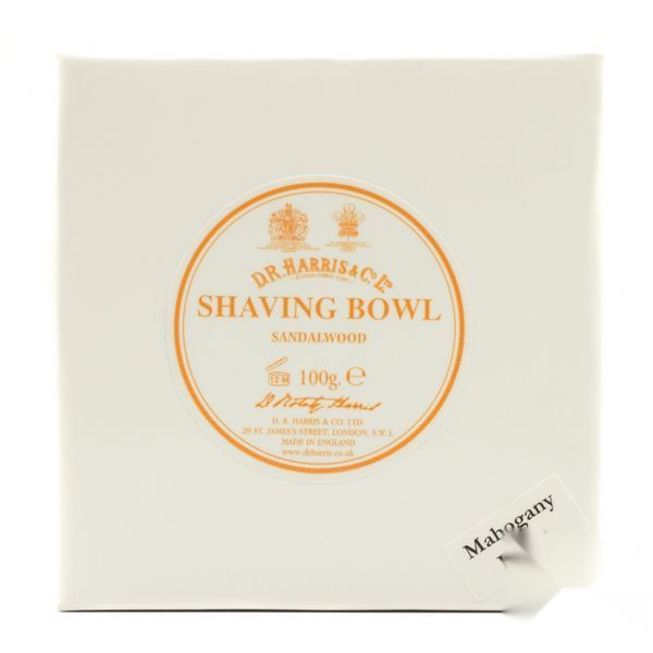 Мыло для бритья SANDALWOOD в чаше из красного дерева D R Harris 2906 фото