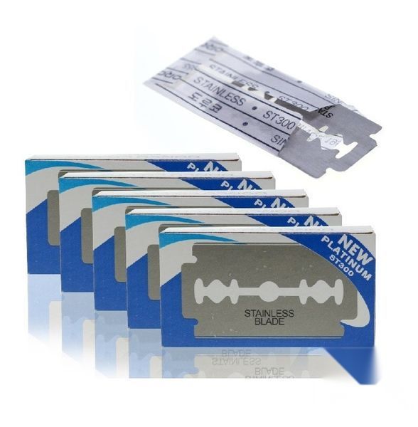 Лезвия для безопасной бритвы Dorco Platinum ST-300 Double Edge Razor Blades 4921 фото