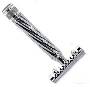 Станок для бритья Т-образный Fatip Grande Chrome Slant Open Comb 4432 фото